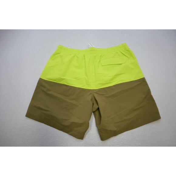 Duluth Trading Co. Swim Trunks Neon Green Fishing Shorts 9" INS Mens Size XL - Picture 6 of 6